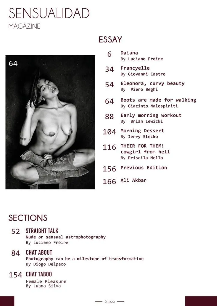 Sensualidad Magazine Agosto 21 — 2